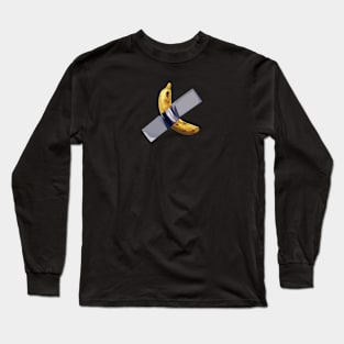 Banana in vector art Long Sleeve T-Shirt